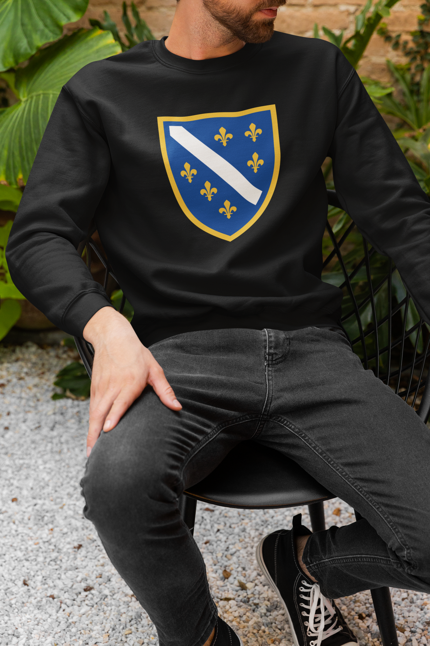 Bosna Crest Crewneck Sweatshirt