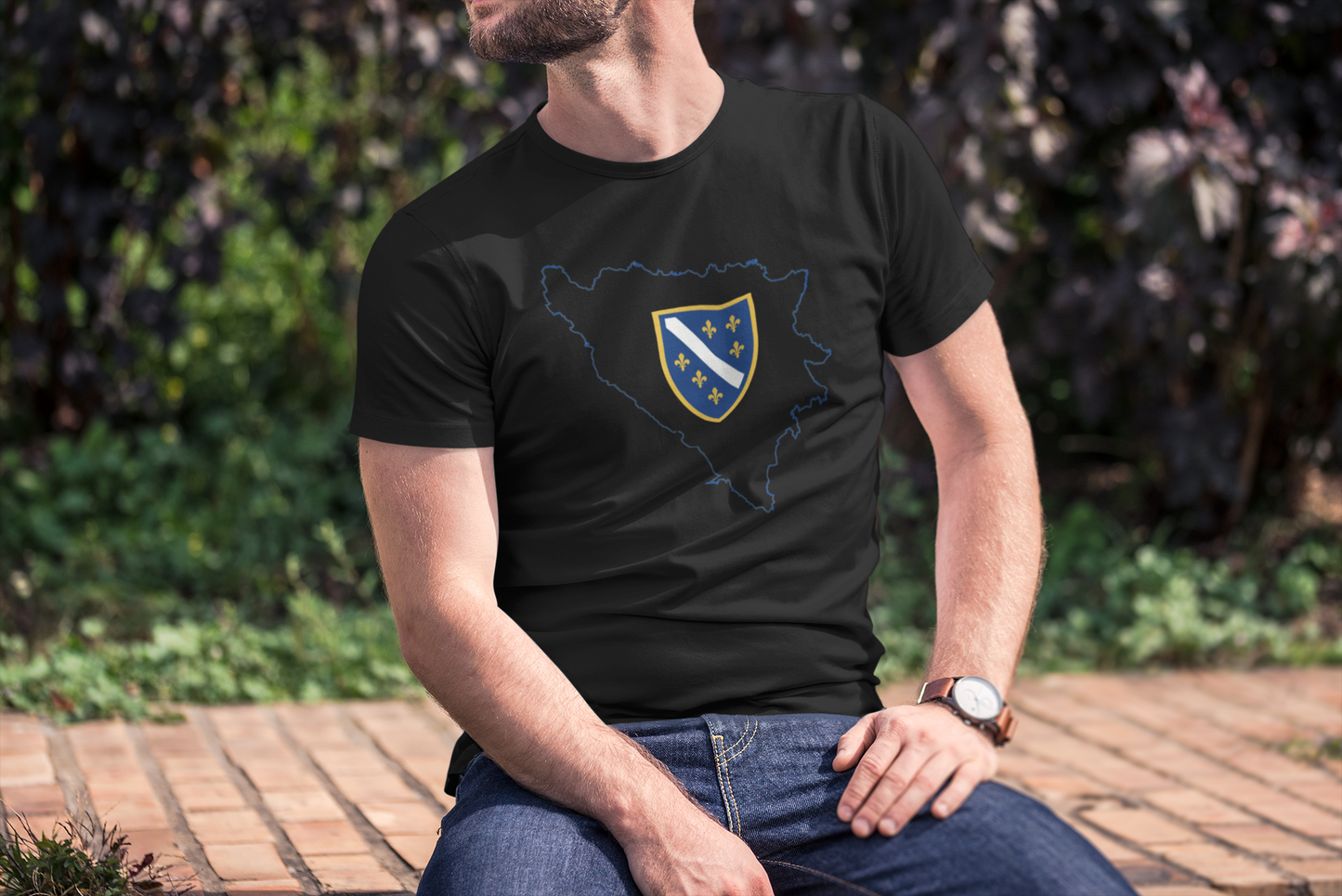 Bosna Map & Crest T-Shirt