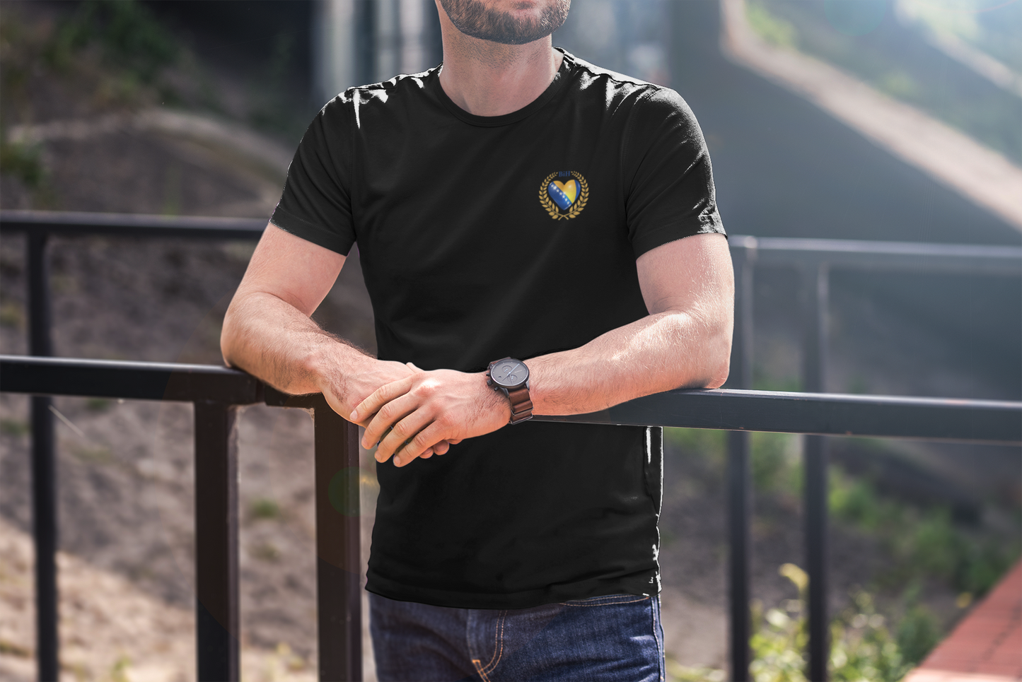 Bosna Heart Crest T-Shirt