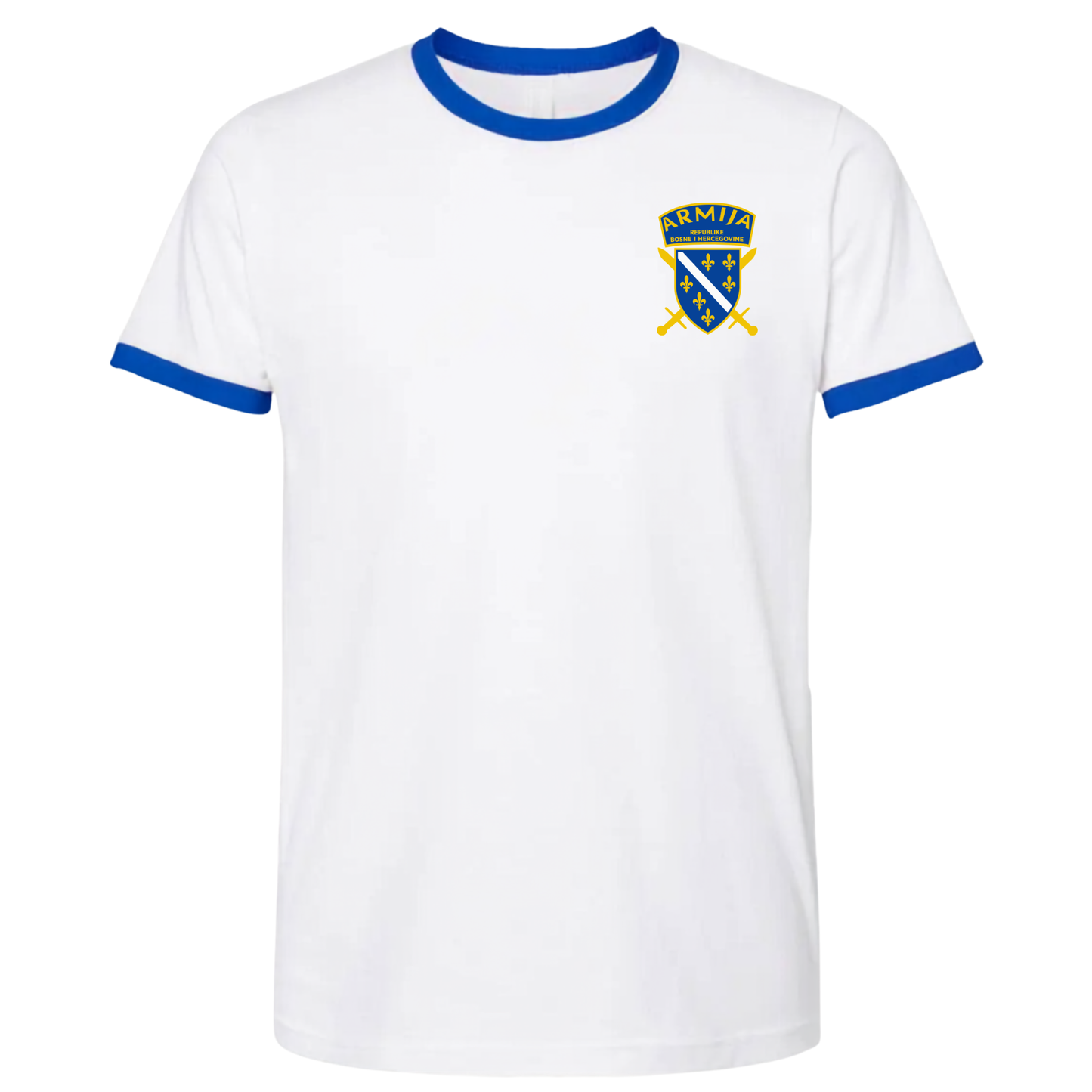 Armija Bosna Left Chest Ringer T-Shirt