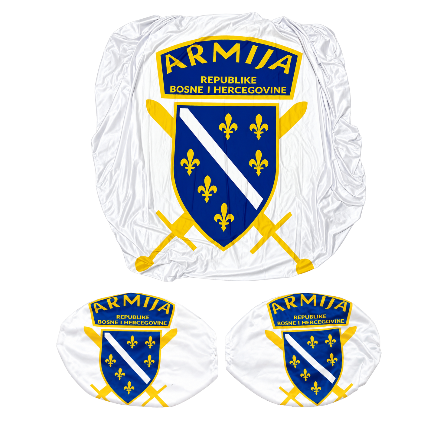 Armija RBiH Car Hood & Mirror Cover Set – Republic of Bosnia & Herzegovina