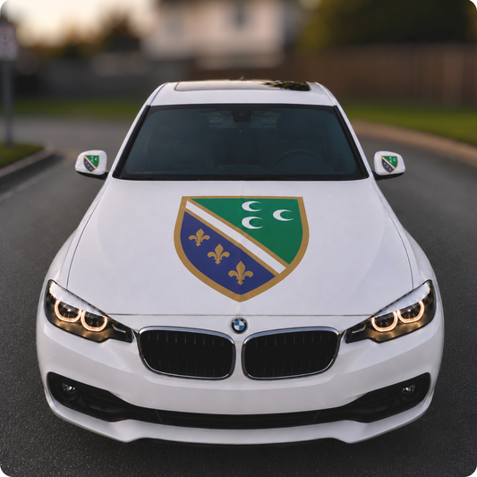 Sandzak Flag Car Hood & Mirror Cover Set – PRE-ORDER