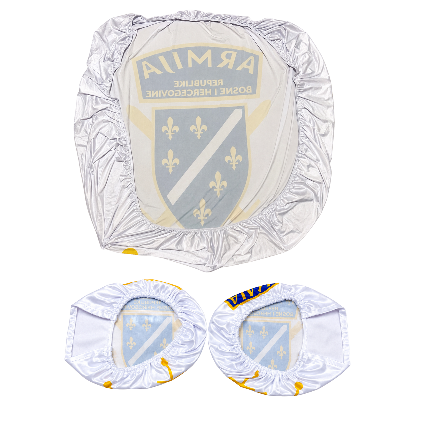 Armija RBiH Car Hood & Mirror Cover Set – Republic of Bosnia & Herzegovina