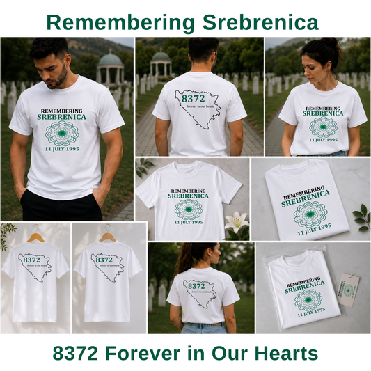 Srebrenica Shirt | Memorial T-Shirt | July 11, 1995