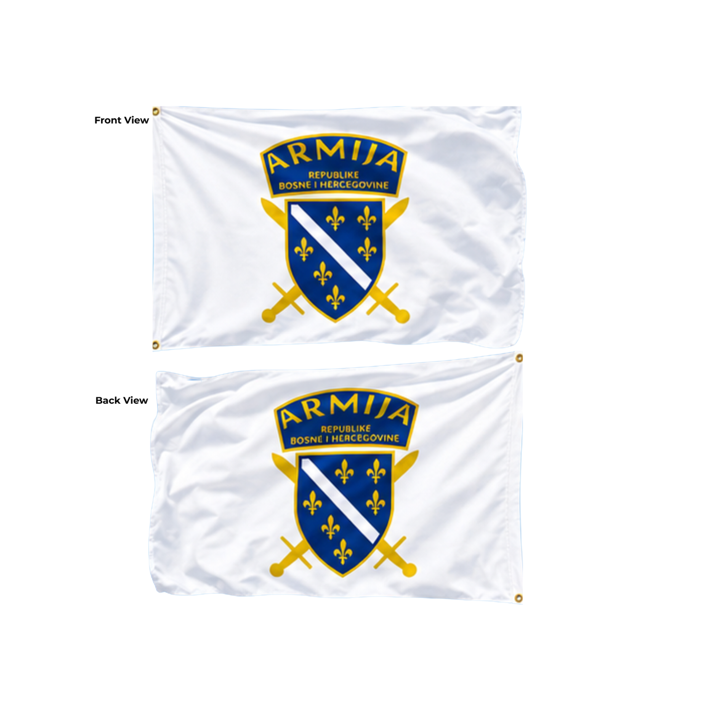 Armija Republike Bosne i Hercegovine Flag - Double Sided