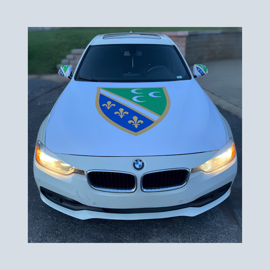 Sandzak Car Hood & Mirror Cover Set