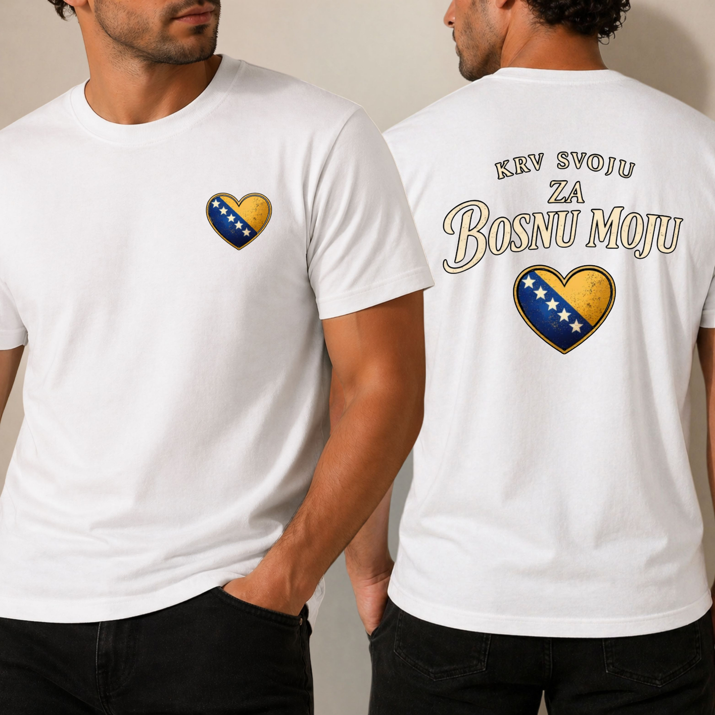 Krv Svoju Za Bosnu Moju T-Shirt