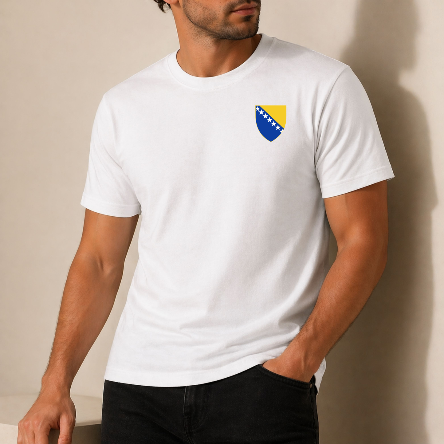 Bosna Flag Crest T-Shirt