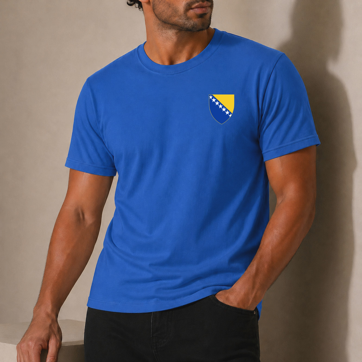 Bosna Flag Crest T-Shirt