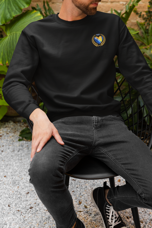 Bosna Heart Crest Crewneck Sweatshirt