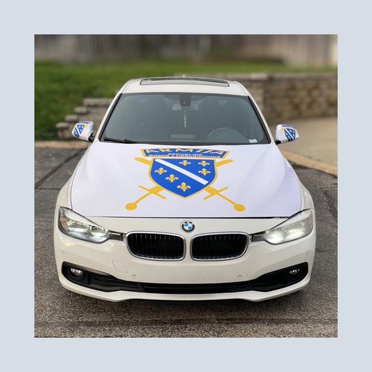 Armija RBiH Car Hood & Mirror Cover Set – Republic of Bosnia & Herzegovina