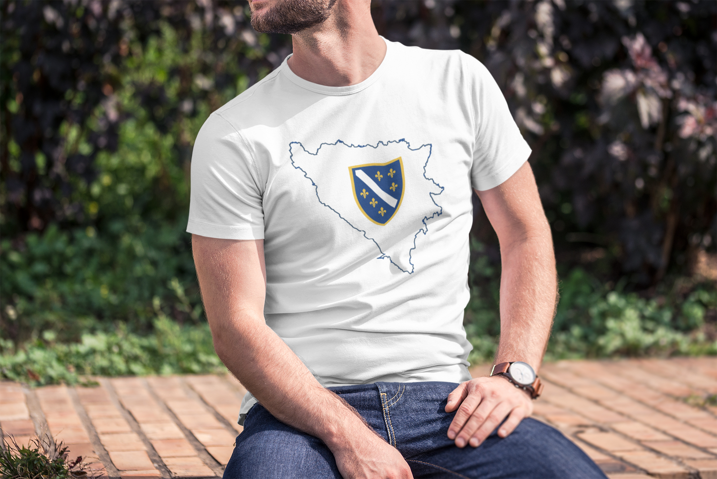 Bosna Map & Crest T-Shirt