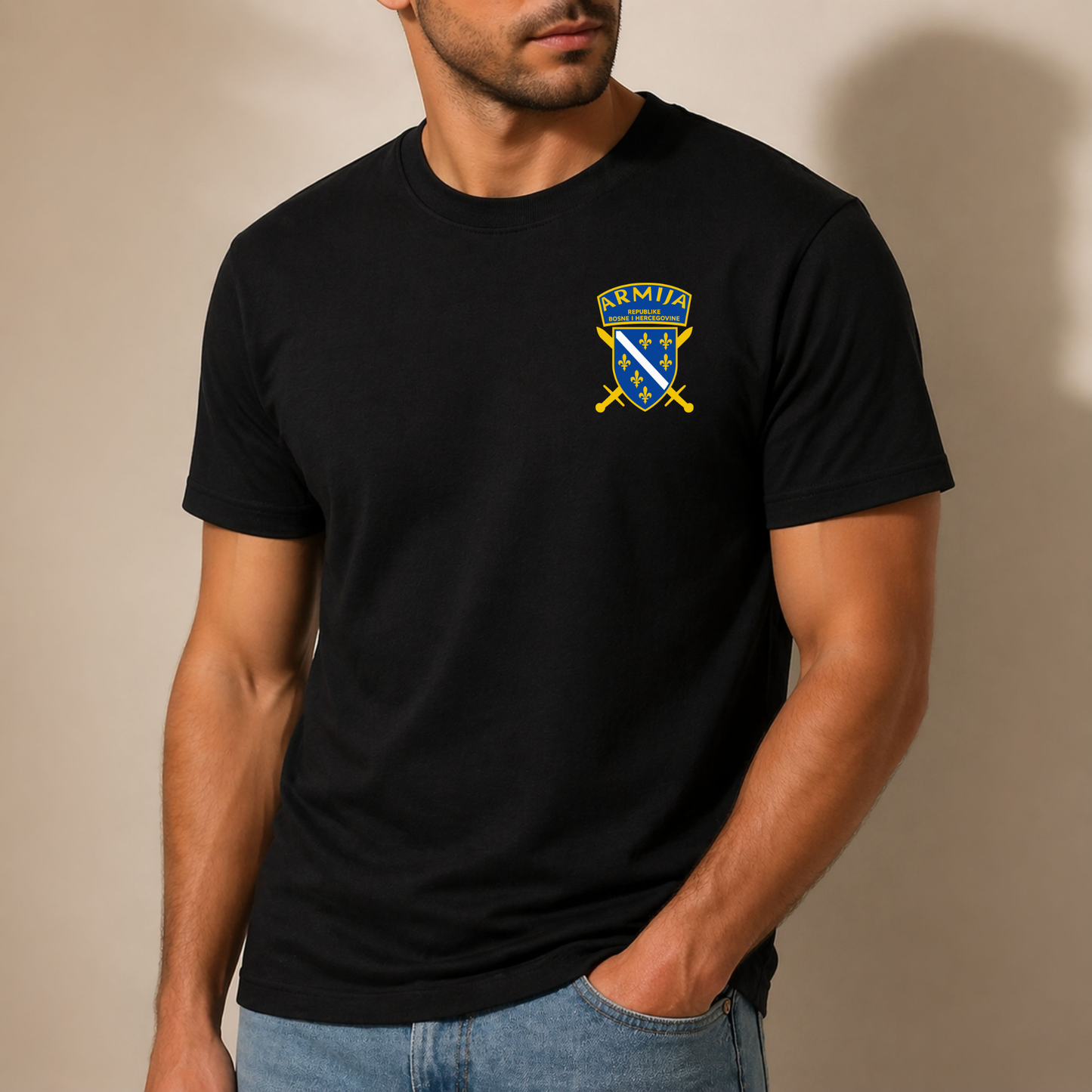 Armija Bosna Left Chest T-Shirt