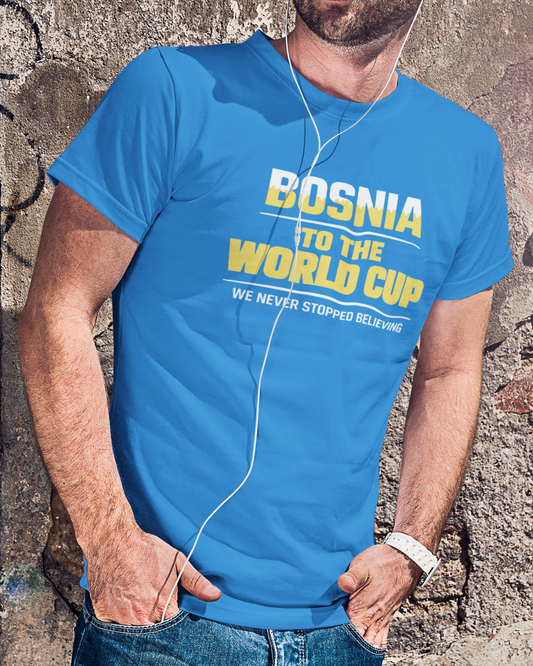 Bosnia to the World Cup T-Shirt - 2026 Fan Tee