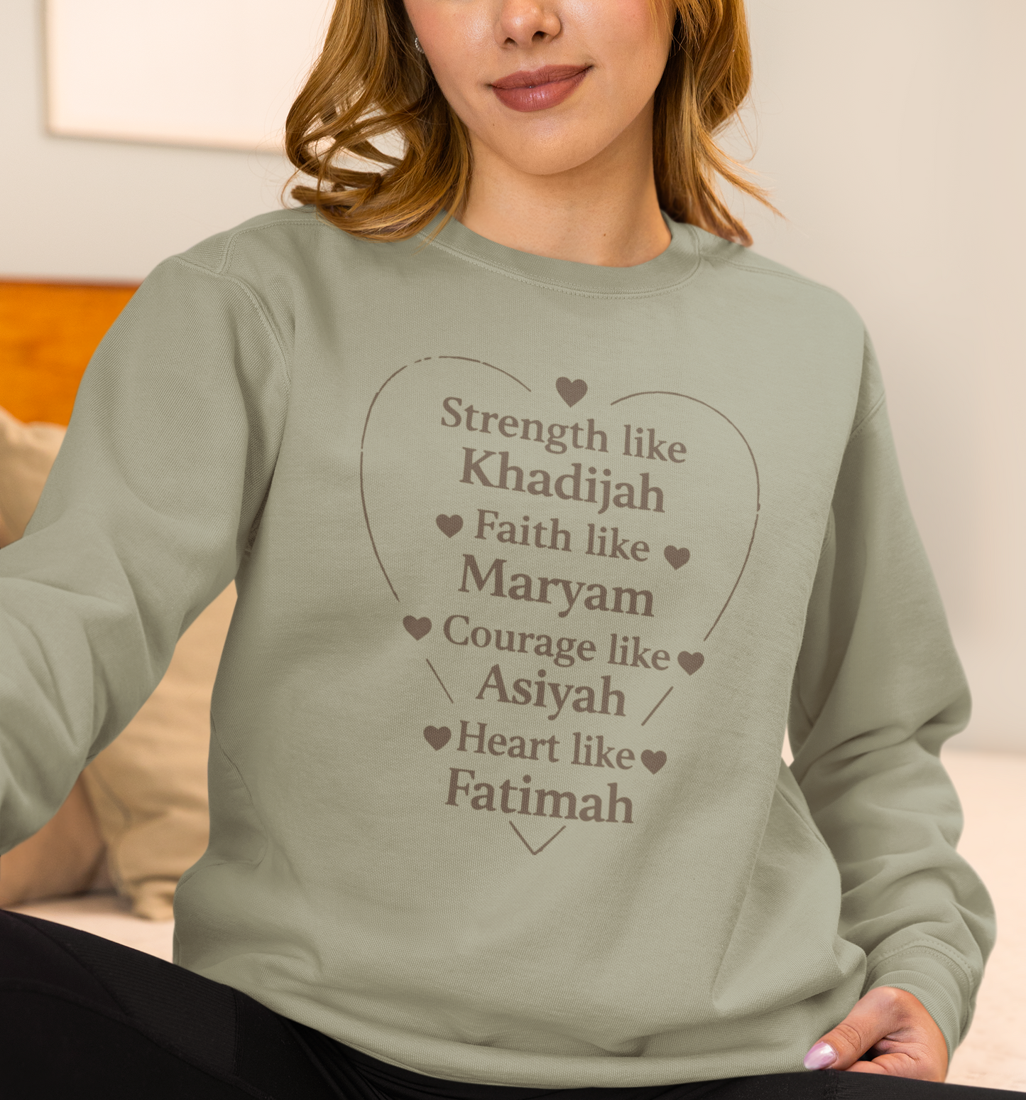 Strength & Faith Muslim Women’s Shirt – Islamic Sweatshirt