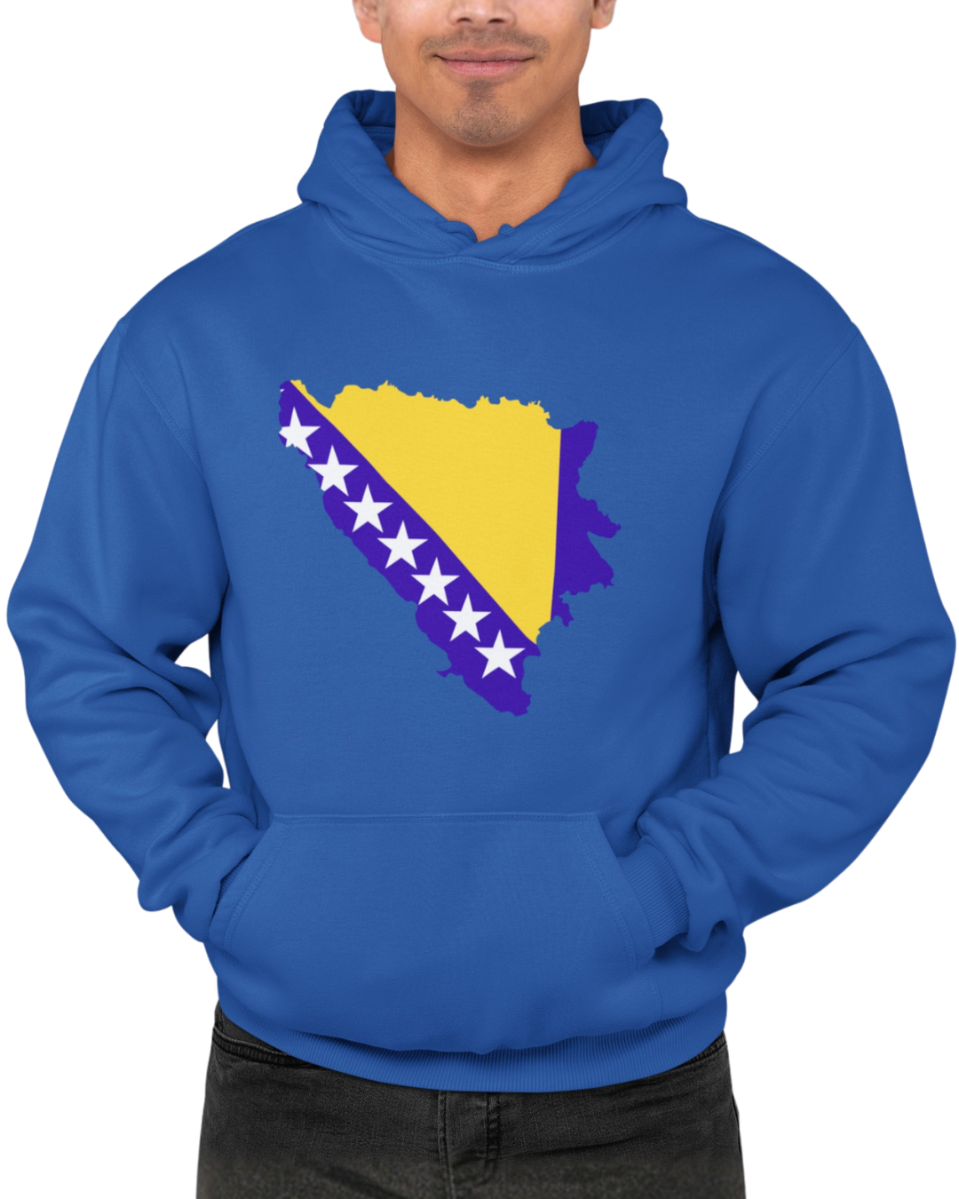 Bosna Flag Hoodie