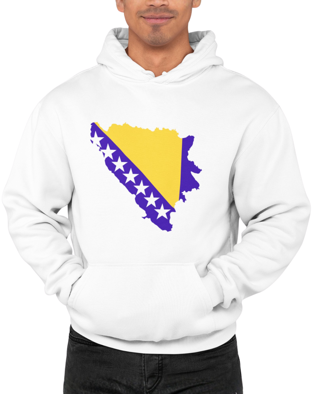 Bosna Flag Hoodie