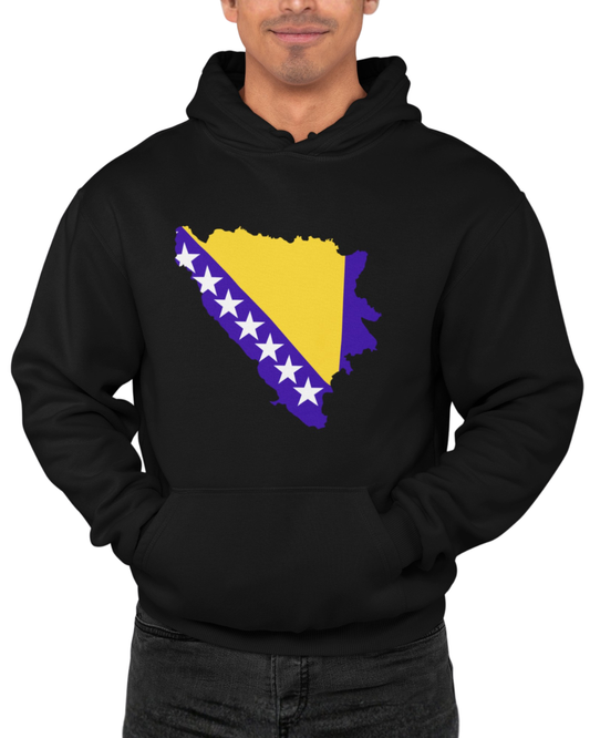 Bosna Flag Hoodie
