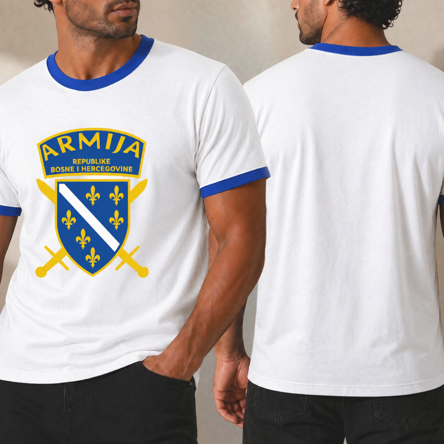 Armija Bosna Ringer T-Shirt