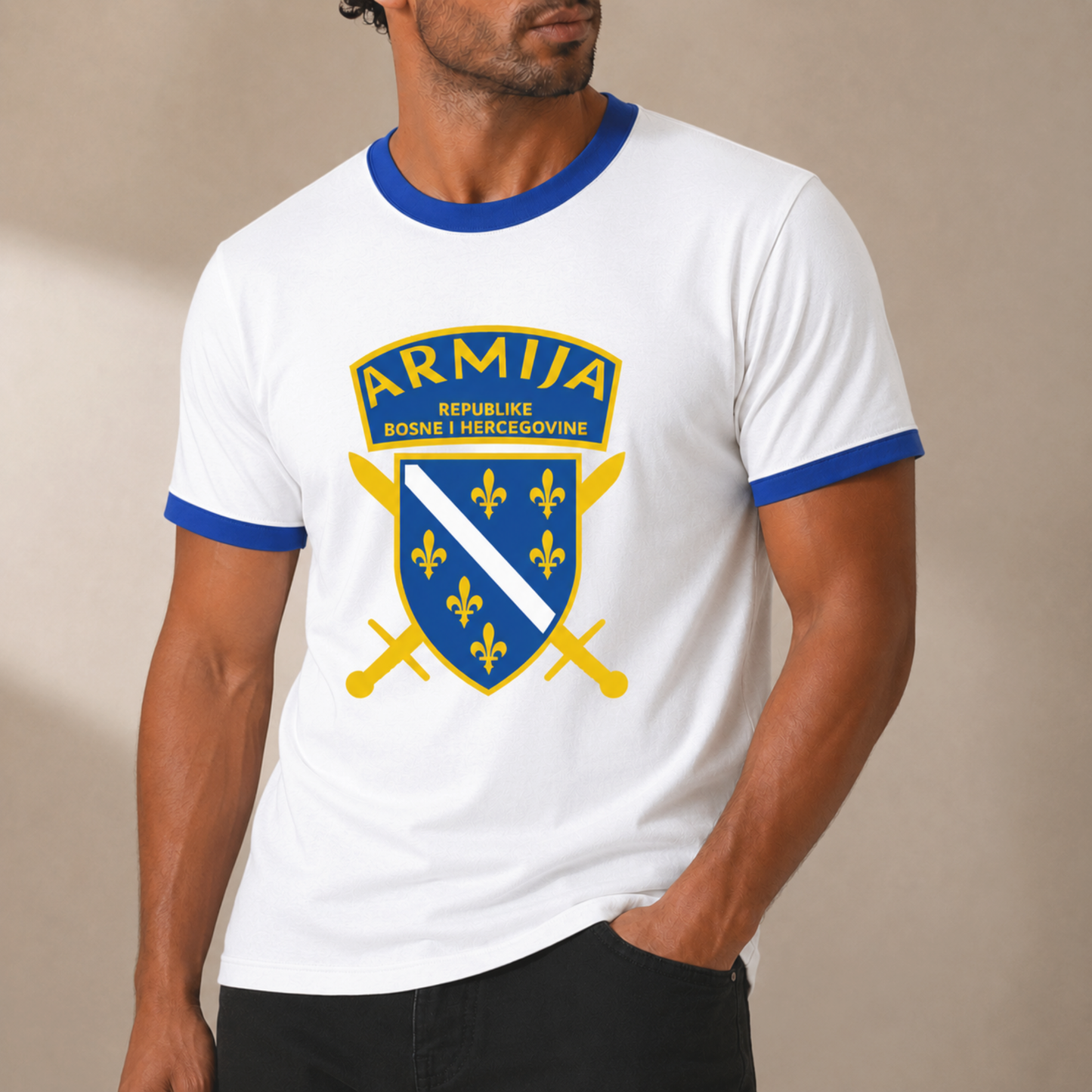 Armija Bosna Ringer T-Shirt
